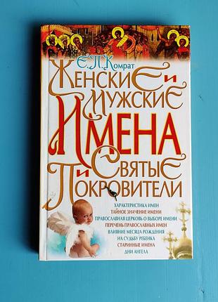 Женские и мужские имена и святые покровители