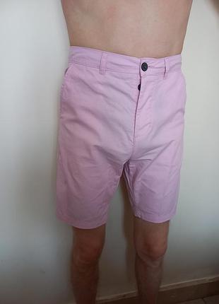 Брендові чоловічі коттонові шорти бриджі h&m, 30 розмір.