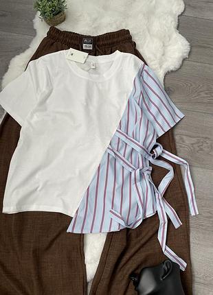 Комбінована футболка