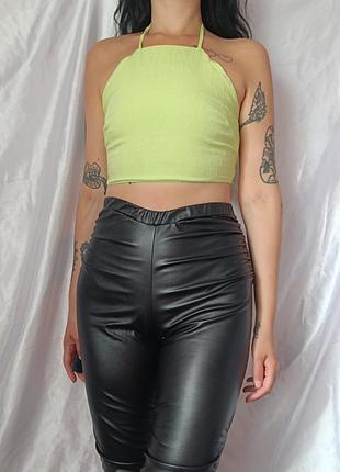 Короткий жіночий топ на зав'язках bershka xs 
 😍😍😍😍😍