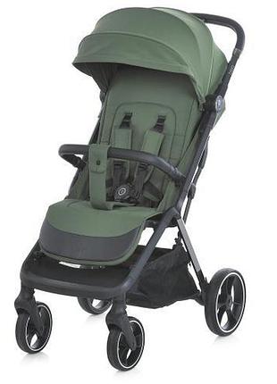 Прогулянкова коляска el camino beya (ель каміно бейя) me 1127-b khaki green (зелений колір)