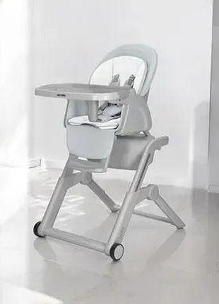 Стульчик для кормления-качалка 3 в 1 carrello alto crl-10307 с автоматическим укачиванием