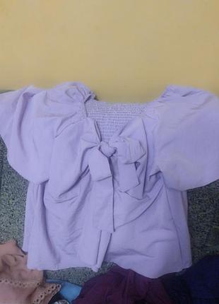 Топ в фіолетовому кольору