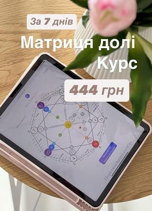 Курс матриця долі з нуля