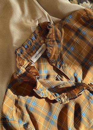 Рубашка с рюшами co’couture