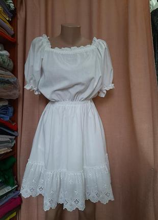 Літня сукня з прошви  батисту