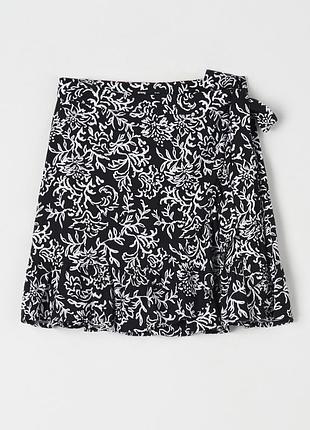 Спідниця міні на запах