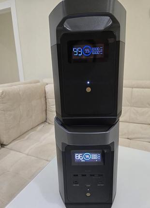 Ecoflow delta 2 с дополнительным аккумулятором