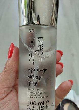 Спрей для фіксації макіяжу ps... prep + perfect refreshing setting spray
