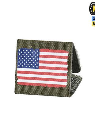 M-tac molle patch флаг сша full color/ranger green