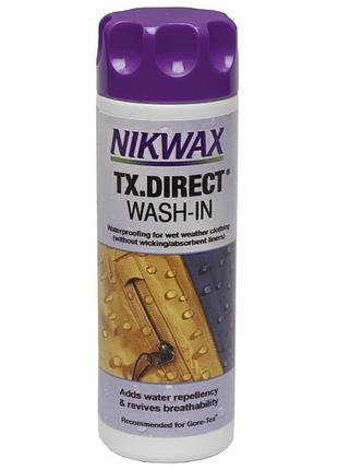 Nikwax tx.direct wash-in (пропитка для мембран) 300мл