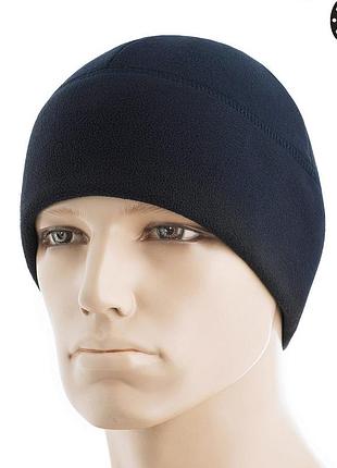 M-tac шапка watch cap elite фліс (270г/м2) with slimtex dark navy blue