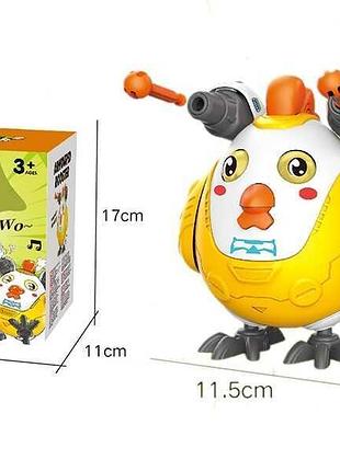 Очаровательное курчатко ecxp 2204 – интерактивная игрушка с подсветкой и звуковыми эффектами