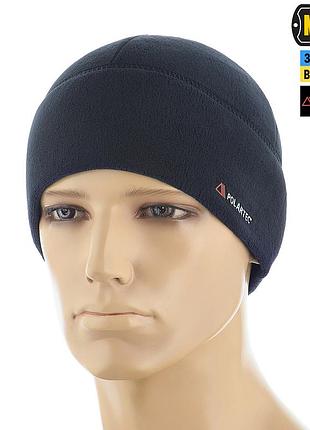 M-tac шапка watch cap флис light polartec dark navy blue