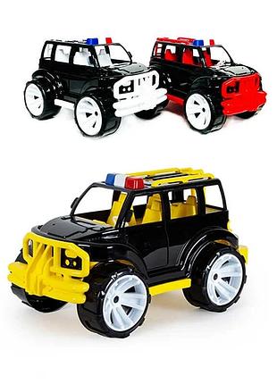 Машинка "классический внедорожник малый, черный кузов" 331 (8) "bamsic", 3 цвета, в сетке