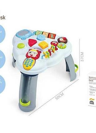 Яркий игровой музыкальный столик 2602 с телефоном