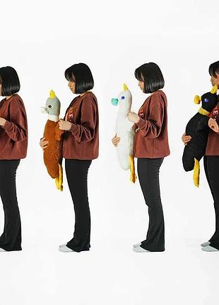 Чарівний гусак з квіткою – м’яка іграшка для веселих ігор