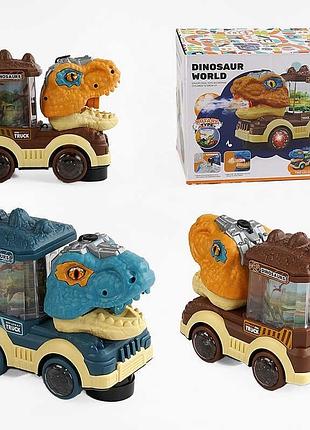 Динозаврова музична машинка qb 36 y з підсвічуванням та парогенератором