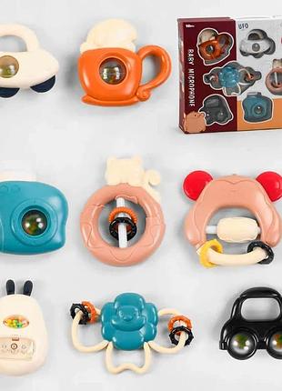 Набор погремушек "baby microphone" в стильной коробке
