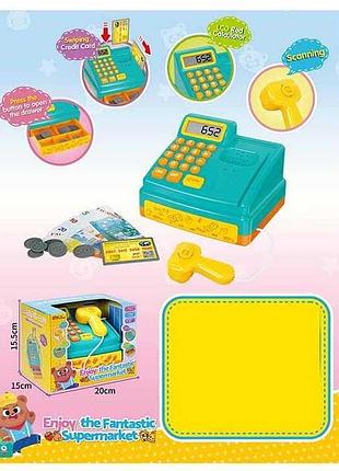 Касовий апарат "магічний касир" з підсвічуванням і звуковими ефектами
