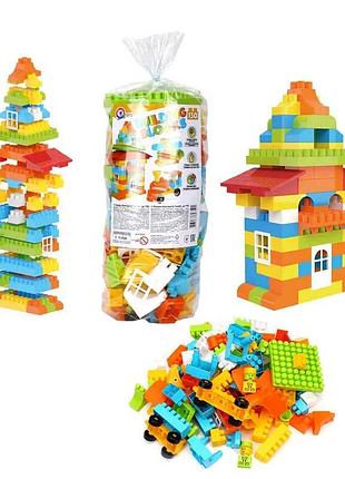 Конструктор "технок" – 130 деталей для творческого строительства