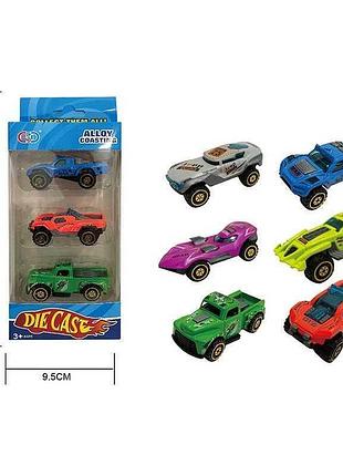 Набор металлопластиковых машин esd-c 14 (168/2) – 3 стильные модели в коробке