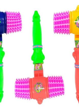 Дитячий молоточок 7777 а з пискавкою та свистком