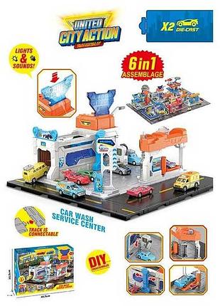 Автомойка sk 6604 - увлекательная игрушка с подсветкой и звуковыми эффектами