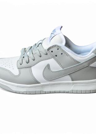 Nike dunk low retro white gray кросівки чоловічі найк кроссовки кросовки