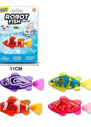 Уникальная роборибка 158-13 c (240/2) - игрушка для аквариума с подсветкой и подвижным хвостом