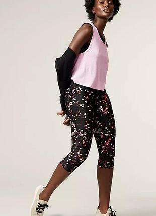 Леггинсы спортивные от британского бренда marks & spencer размер 12💞