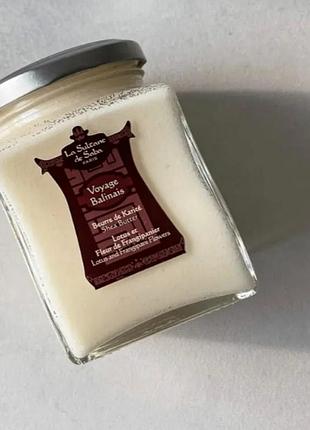 Масло карите с ароматом лотоса и франжипани la sultane de saba beurre de karite lotus et frangipanier butter