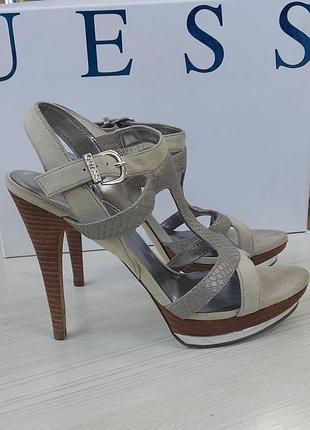 Женские туфли на ремешках guess оригинал