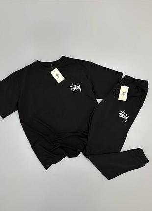 Костюм черный stussy