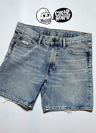 Женские джинсовые шорты cheap monday, женккие джинсовые шорты