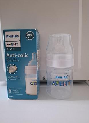 Бутылочка для кормления philips avent анти-колик 0m+