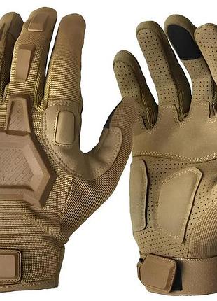 Тактические военные мужские перчатки, размер l. армейские перчатки |easypick|