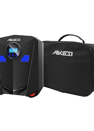 Автомобільний компресор aikesi aks-5501-b + сумка |easypick|