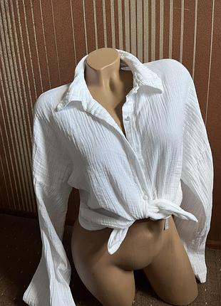 Біла сорочка натуральна pretty little thing