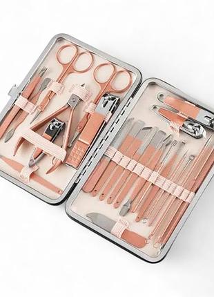 Манікюрно-педикюрний набір  24 предмета. манікюрний набір 24 інструменти |easypick|
