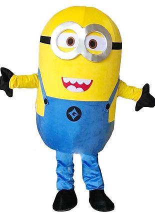 Костюм двуглазый миньон  на взрослого. карнавальный костюм на хэллоуин minion |easypick|