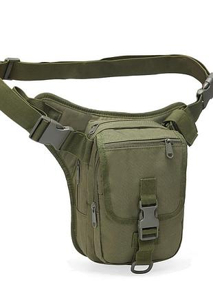 Сумка тактическая на пояс aokali outdoor a9001 green |easypick|