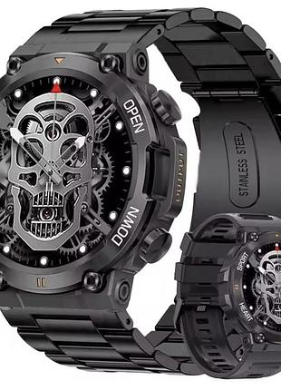 Смарт годинник smart storm steel, 2 ремінці