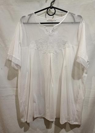 Красива футболка французького люксового бренду louis feraud uk16