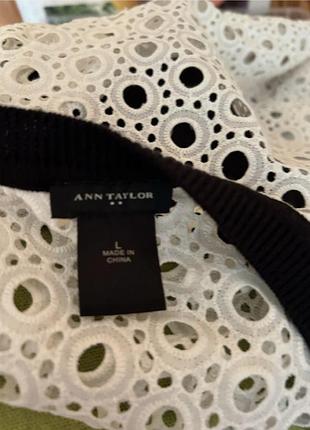 Нова кофточка ann taylor прошва мережево  спинка 3