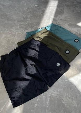 Шорти stone island black