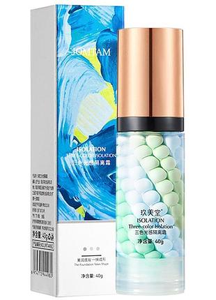 База под макияж для лица трехцветная jomtam isolation three color grooming 40 г