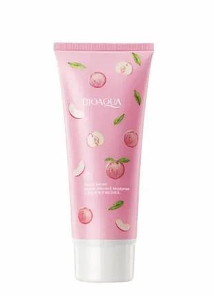 Лосьйон для тіла з екстрактом персика та вітаміном е зволожуючий bioaqua peach extract vitamin e