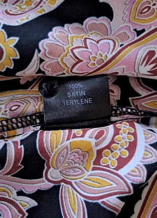 Преміум сатин 🖤 розкішна сатинова сорочка karmamia copenhagen блуза принт етно бохо 8