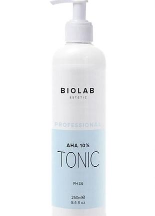 Тоник с ана кислотами 10%  - tonic with acids aha 10%, 250 мл